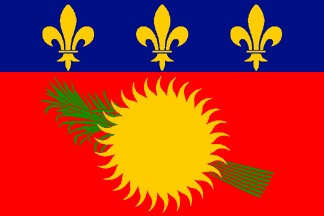 Guadeloupe Vlag.gif - Local Flag of Guadeloupe